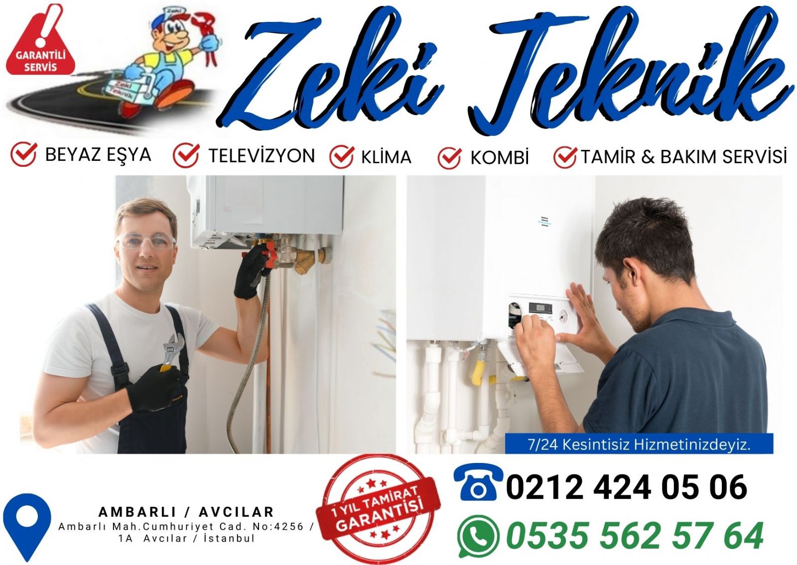 Ambarlı  Demirdöküm Servisi Avcılar
